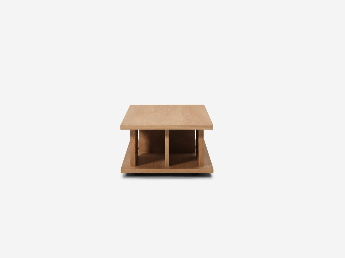 Plank Rectangular Coffee Table – view 2