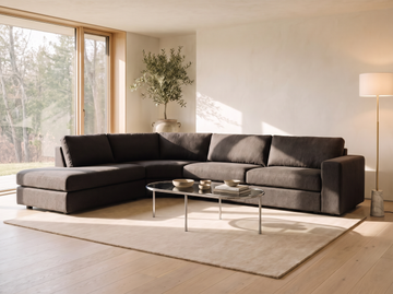 Everyday 4-Piece Sectional Sofa with Backless Chaise