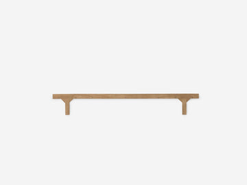 Marcel Floating Media Unit – 72" / Oak – view 2