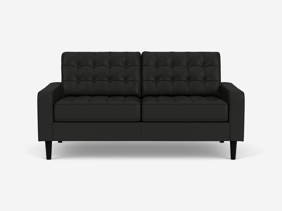 Broadway Onyx with Black Ash Legs - Low Arm Height