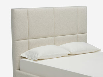 Veneto Sand - High - Grid Square Headboard