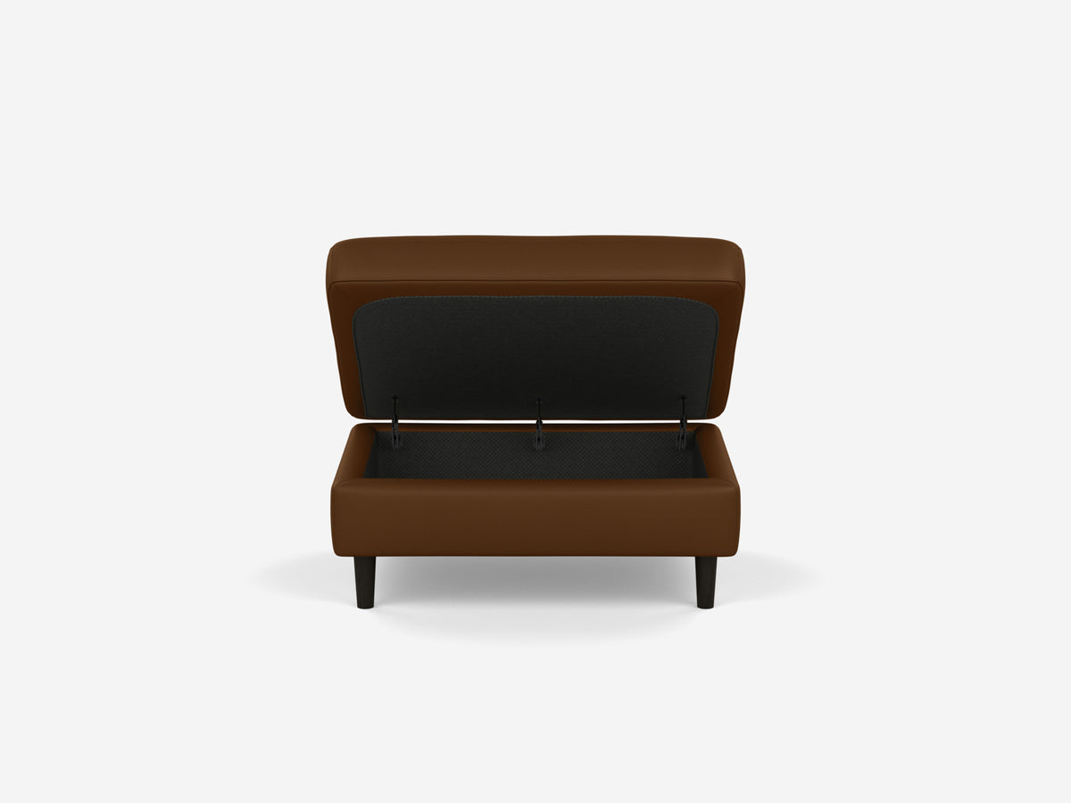Grade 700 Suave Amaretto with Black Ash Legs - Rectangular