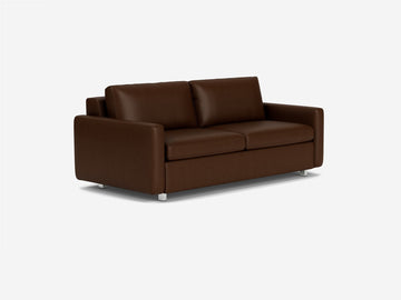 Coachella Madera with Stainless Steel Legs - Double - Narrow Arms