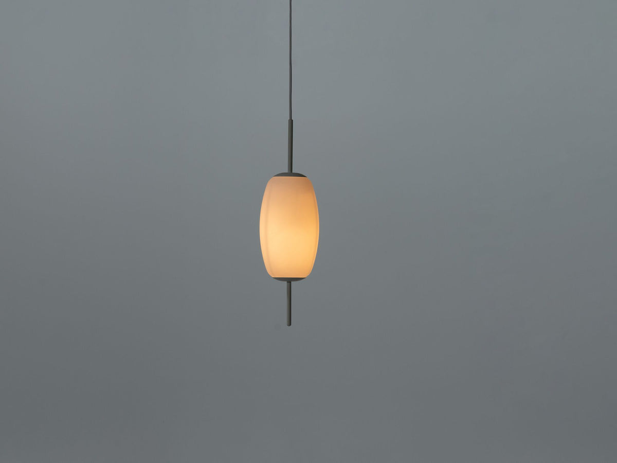 Silk Pendant Lamp – Small / White – view 2