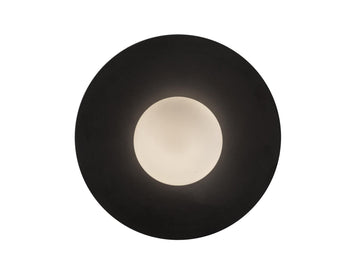 Elixir Flush Mount Light – 10" / Black – view 2