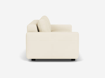 Broadway Alabaster with Black Ash Legs - Narrow Arms