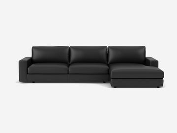 Donna Ink - Right Hand Facing Chaise - Straight Arms - 1.5" Legs