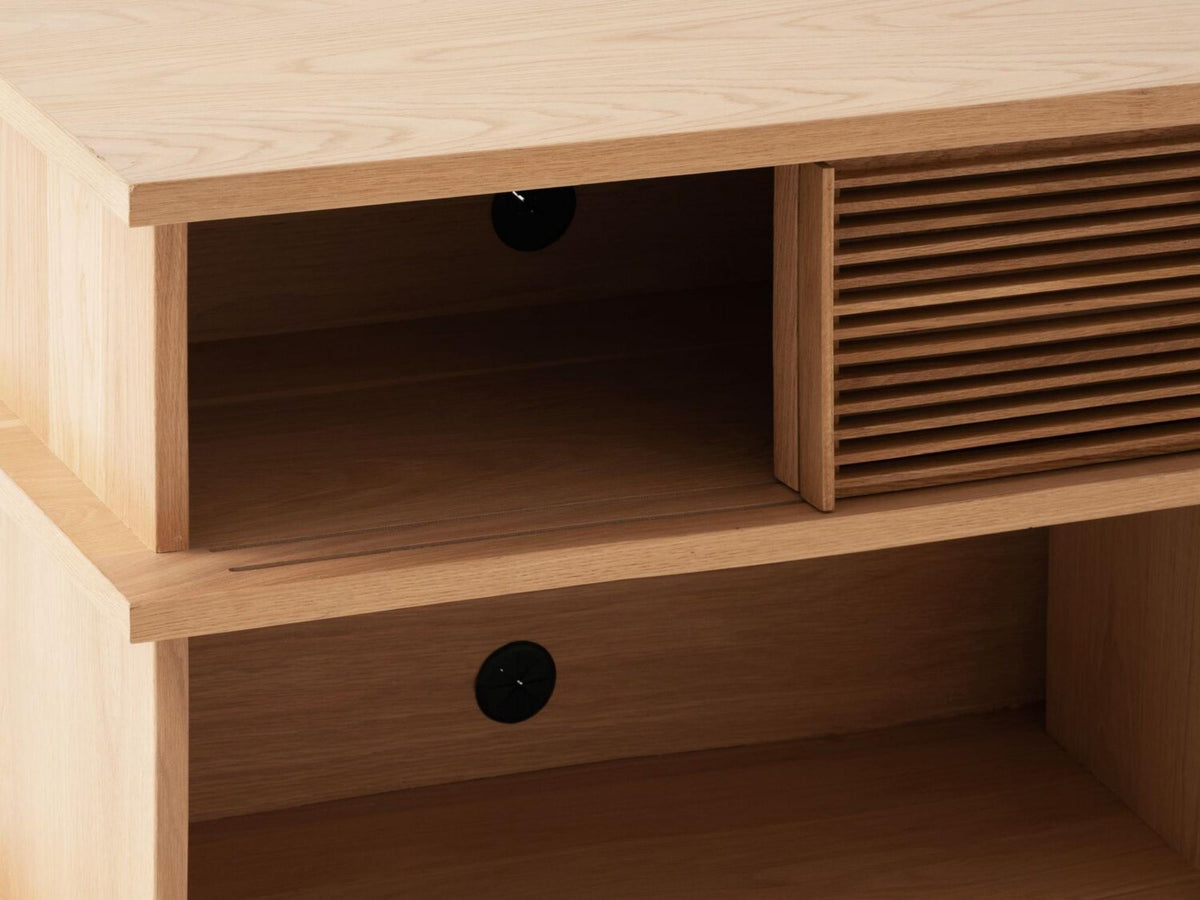 Plank 83" Tall Media Unit – view 4