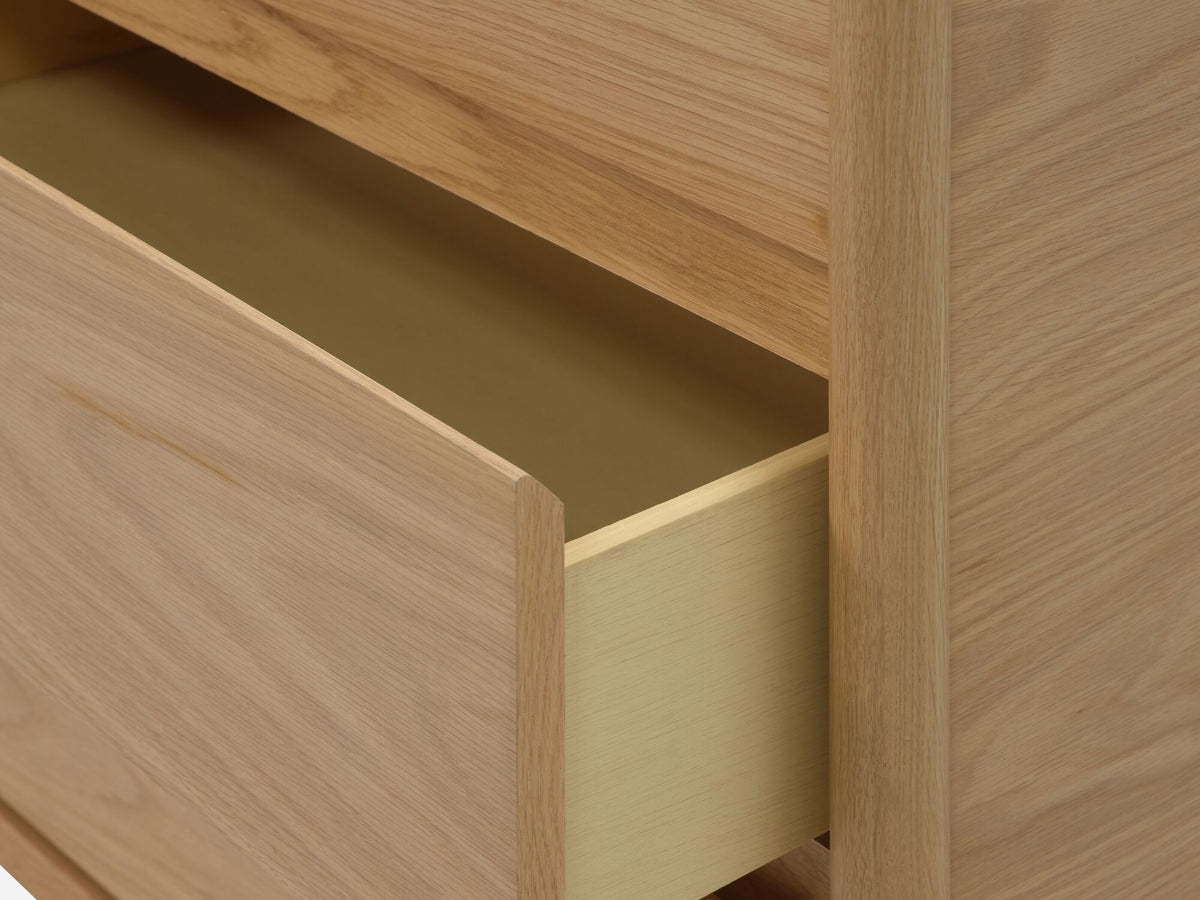 Monarch Double Dresser – Oak – view 9