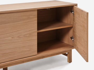 71" - Oak with Base (Sold Separately)