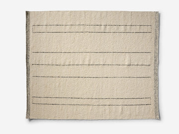 Trace Rug 5' x 8' – Snow/Black – view 3