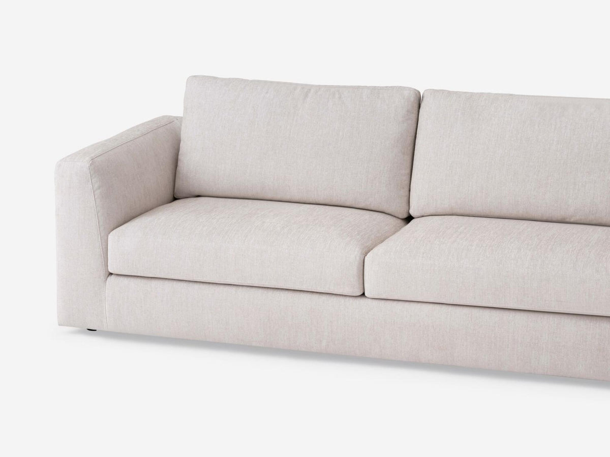 Coda Beach - Right Hand Facing Full-Arm Chaise - 1.5" Legs