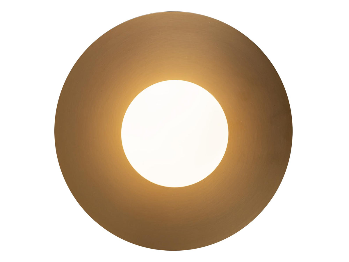 Elixir Flush Mount Light – 14" / Brushed Gold – view 2