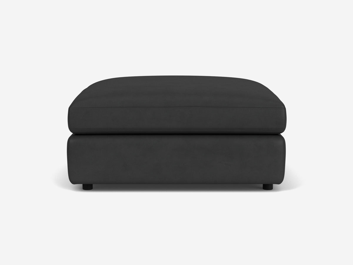 Everyday Storage Ottoman – Shallow (38.5") / Square / Fabric/Leather – view 7