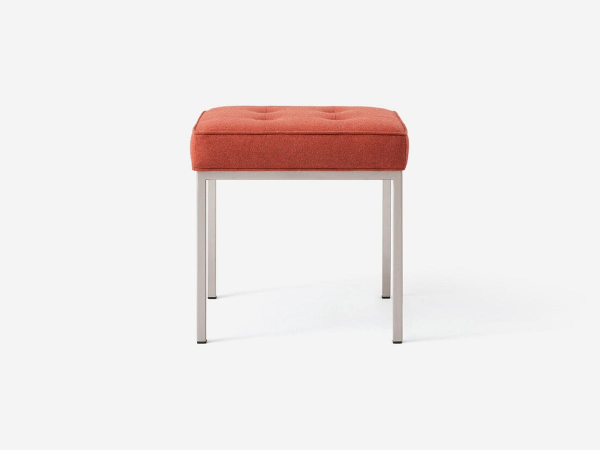 Lana Rust Red with a Stainless Steel Base