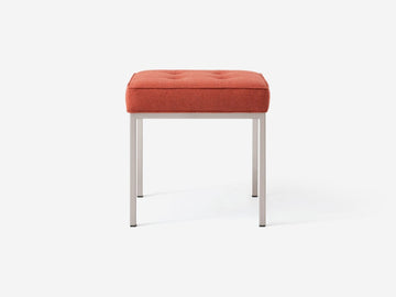 Lana Rust Red with a Stainless Steel Base