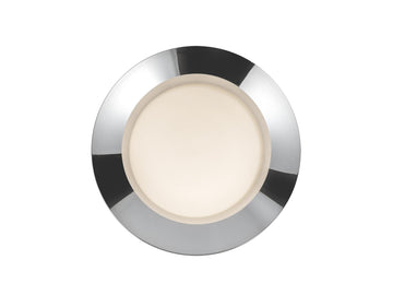 Cleo Wall Sconce – 1 Light / Chrome/Opal Glass