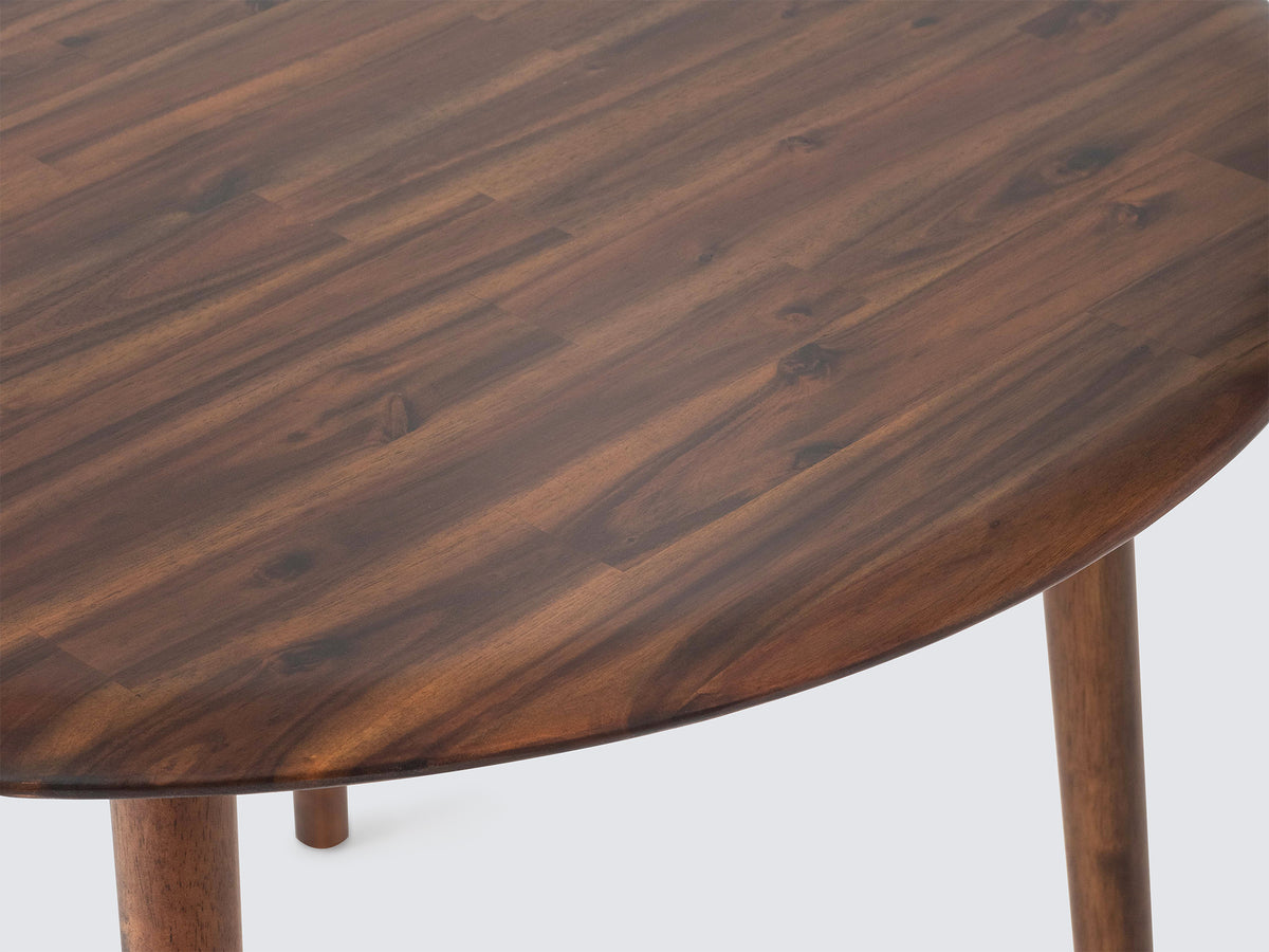 Kacia Round Dinette Table – Java – view 3