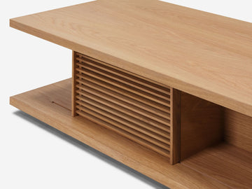 Plank Rectangular Coffee Table – view 5