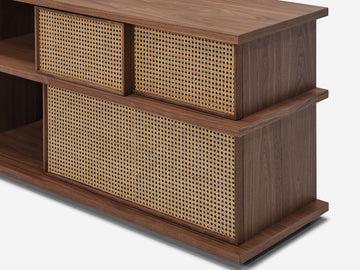 Plank 83" Tall Media Unit – view 4