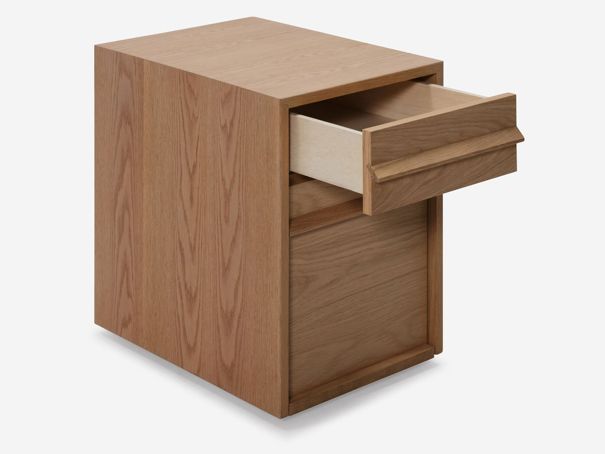 Marcel Pedestal – Oak – view 7