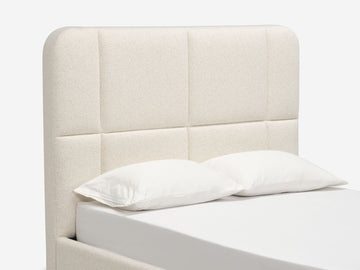 Veneto Sand - High - Grid Round Headboard
