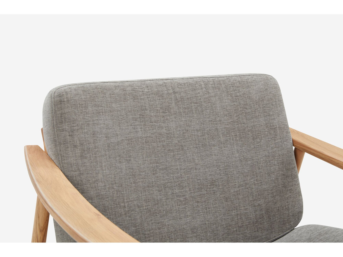 Louis Lounge Chair – Fog – view 5