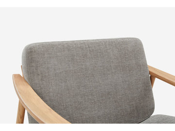 Louis Lounge Chair – Fog – view 5