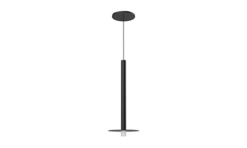 Elixir Pendant – 15" with Disc / Black