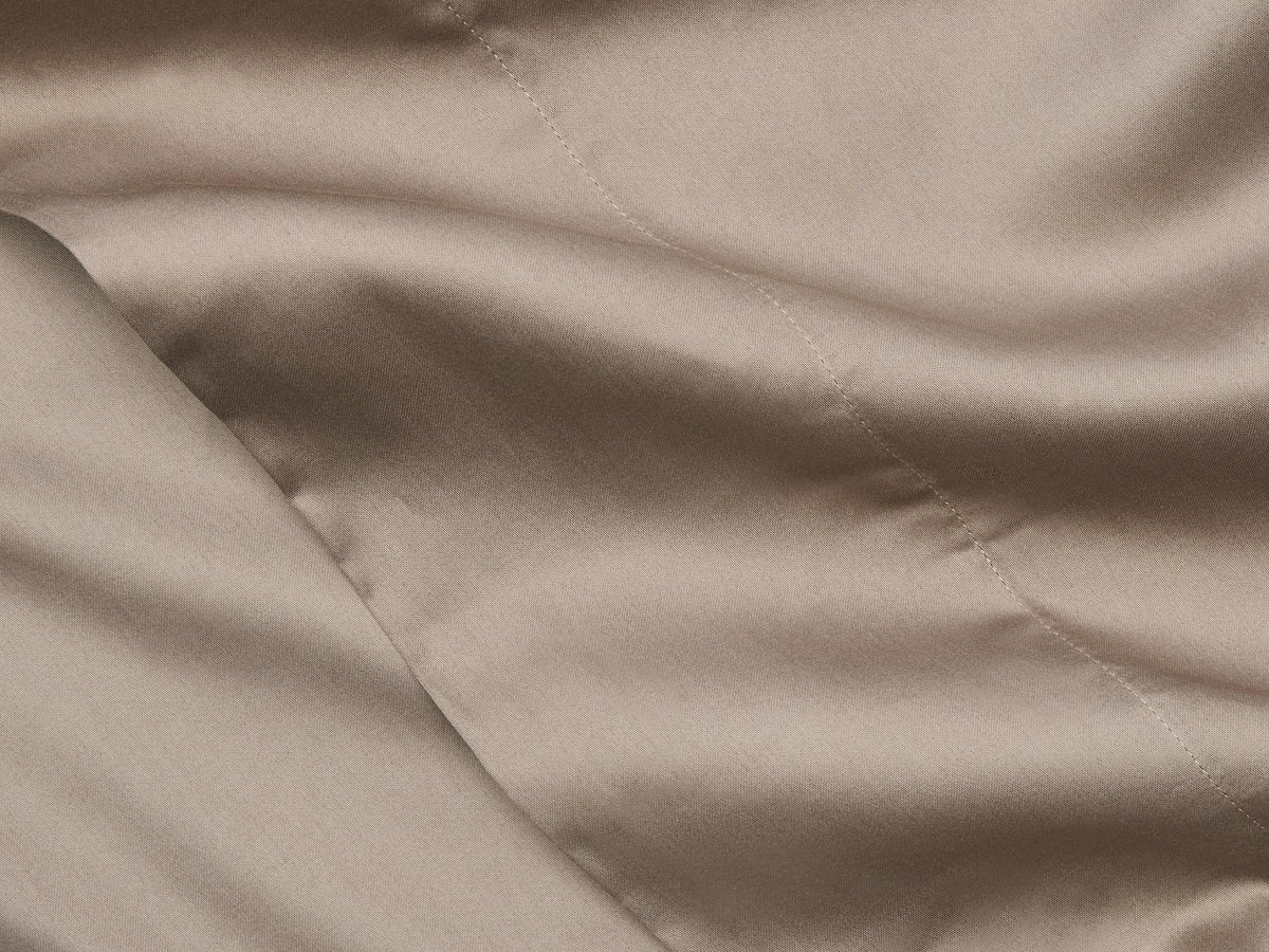 Silk & Snow Egyptian Cotton Bedding Set – Full / Driftwood – view 2