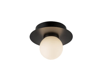 Elixir Flush Mount Light – 6" / Black – view 2
