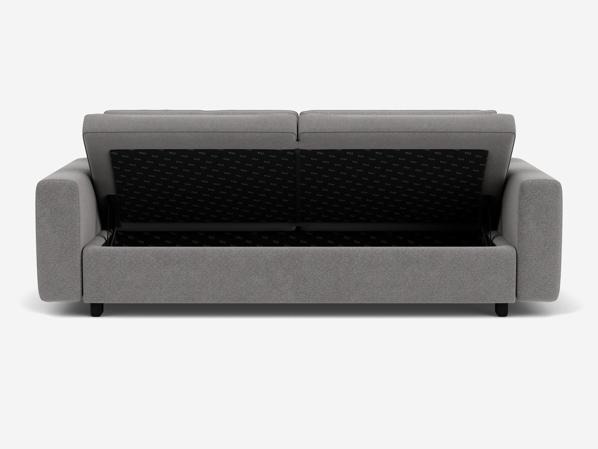 Mila Grey with Black Ash Legs - Standard Arms
