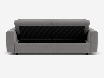 Mila Grey with Black Ash Legs - Standard Arms