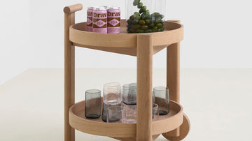 Bar Cart – Natural Oak – view 7