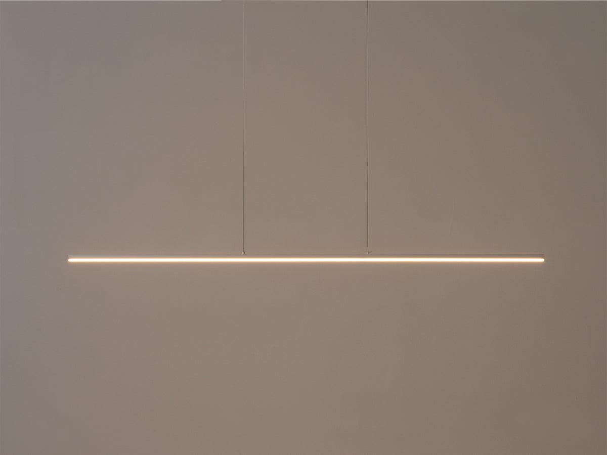 Slimline Pendant – Large / White – view 2