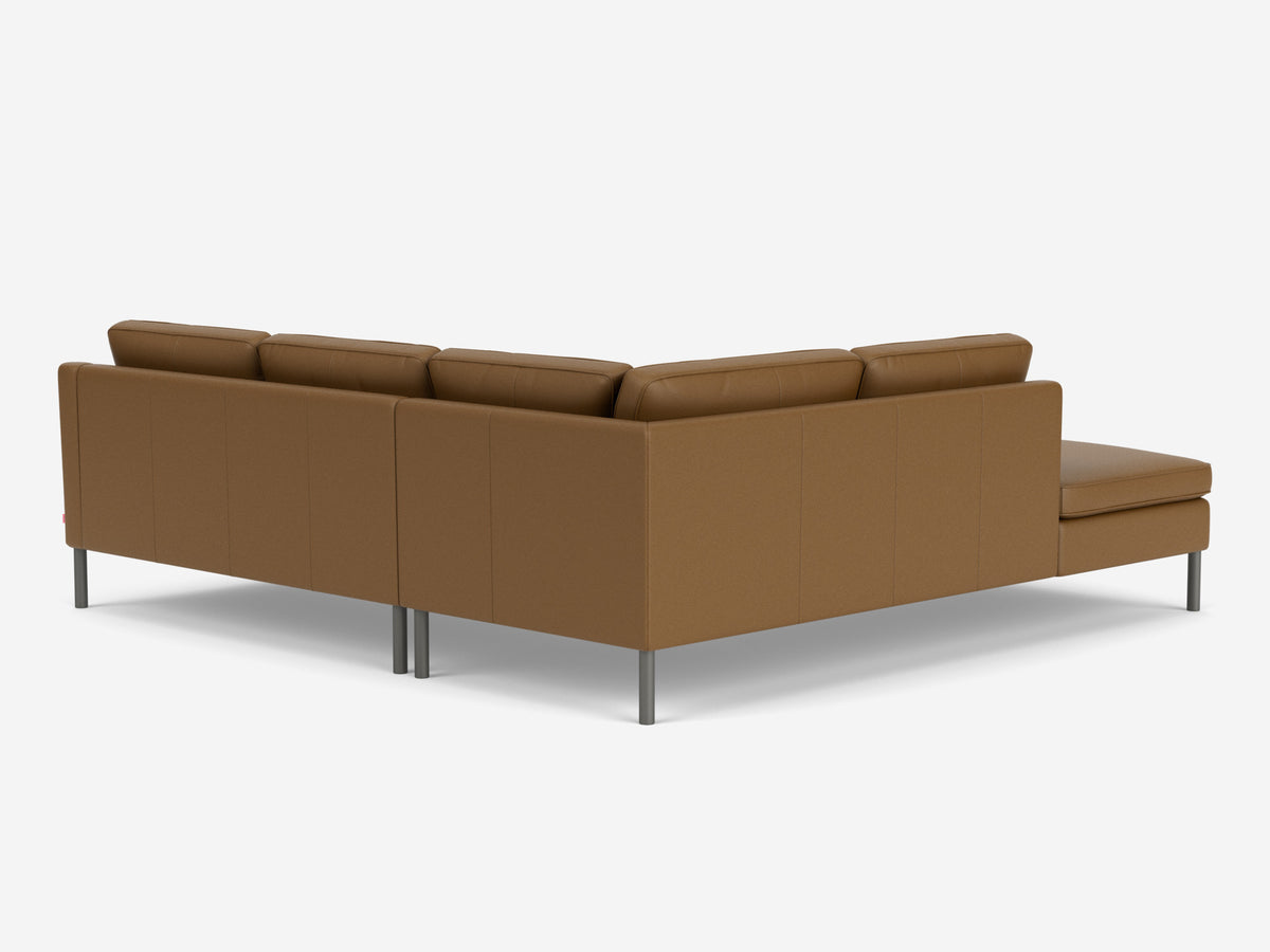 Rein Toast with Anthracite Legs - Left Hand Facing Corner Chaise