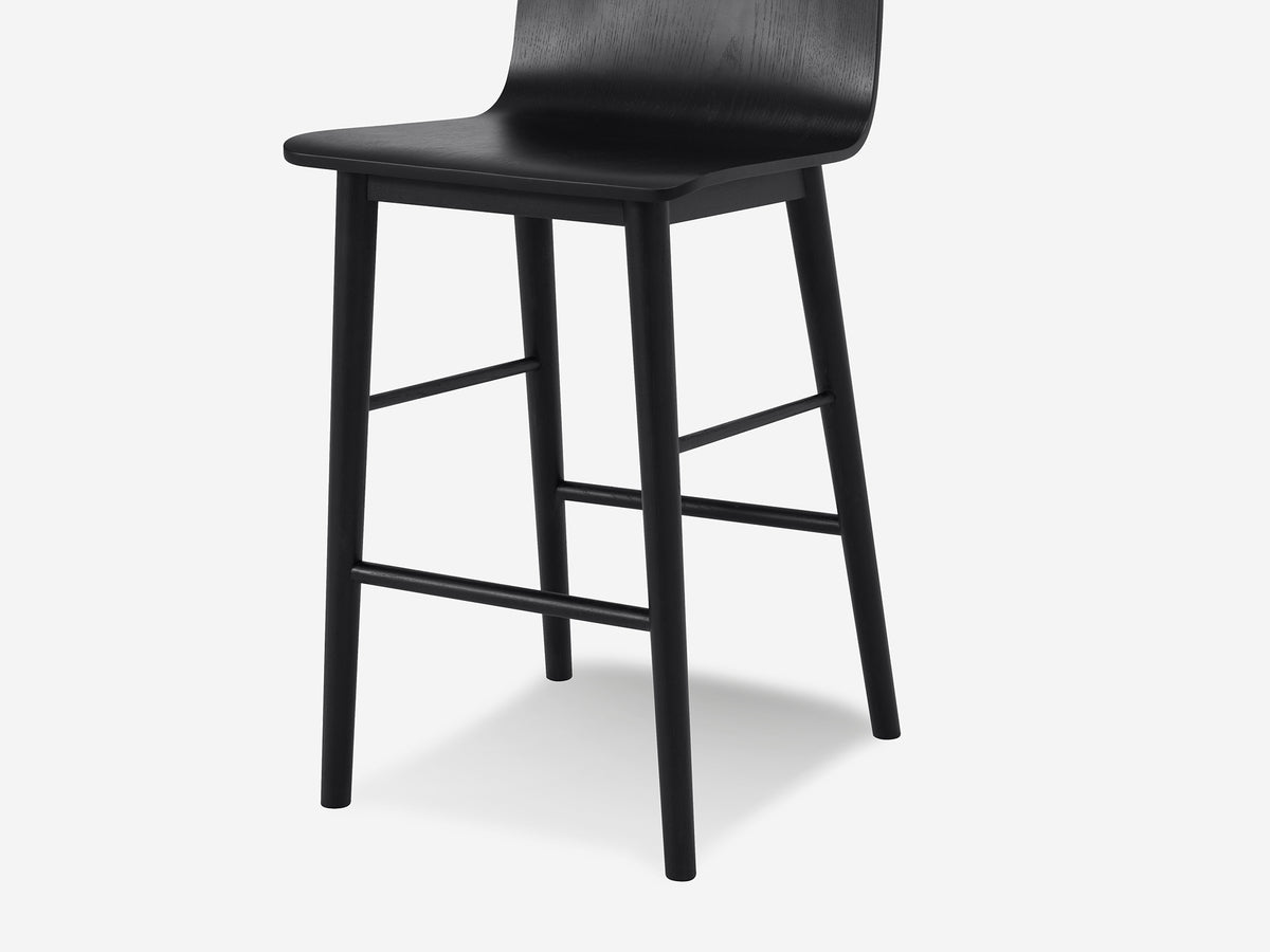 Tami Counter Stool – Black Oak – view 6