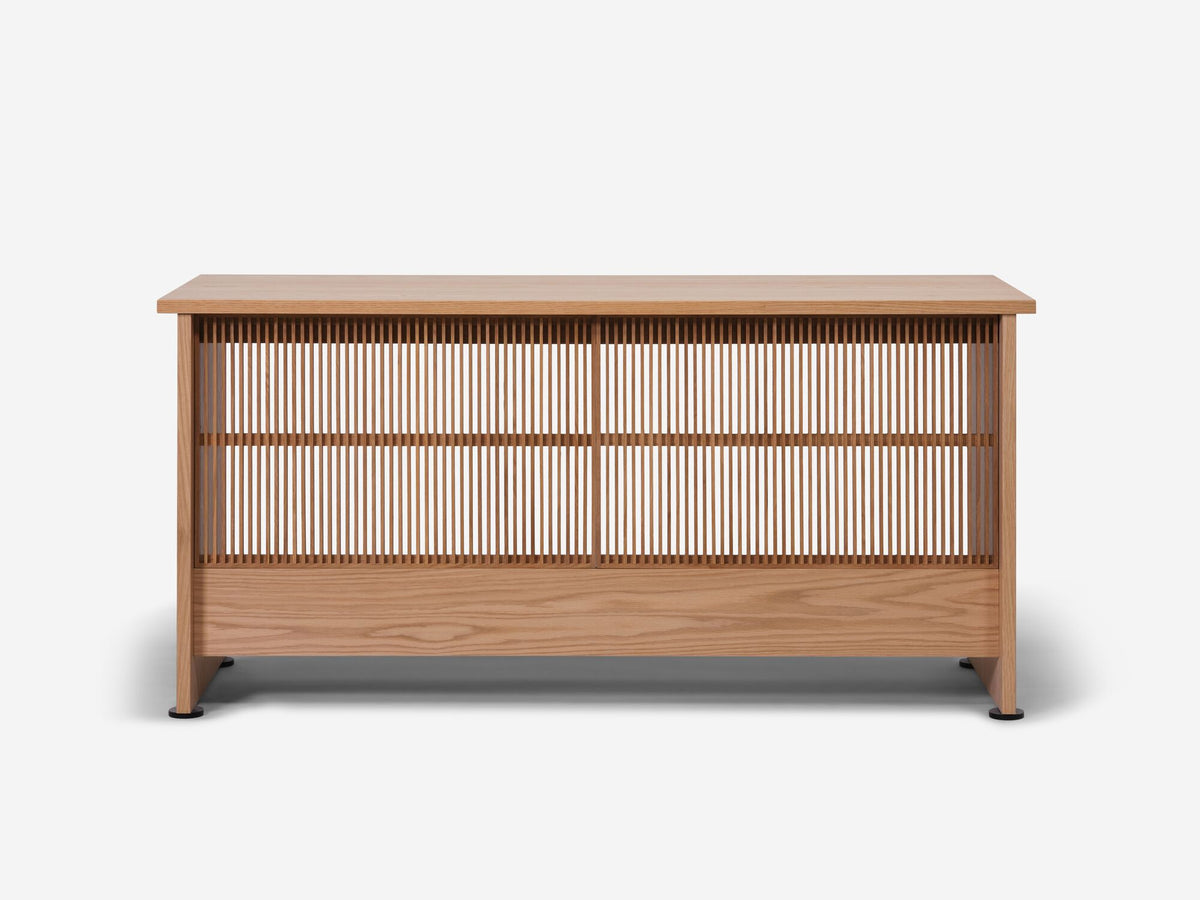 Oak - Slatted Screen