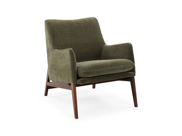 Lonny Lounge Chair – Olive – view 2