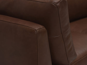 92" - Classic Mocha with Onyx Legs