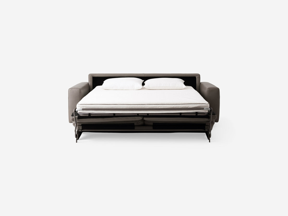 Reva Sleeper Sofa – Standard (8.3") / Queen / Leather / Reva Queen Core Leather – view 2