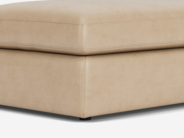 Everyday Storage Ottoman – Deep (42") / Rectangular / Fabric/Leather – view 6