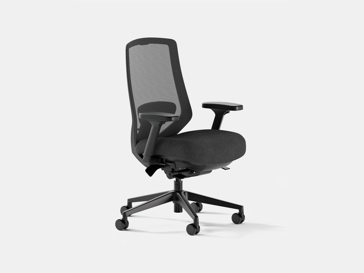 Ergonomic Pro Office Chair – Mesh/Fabric / Black