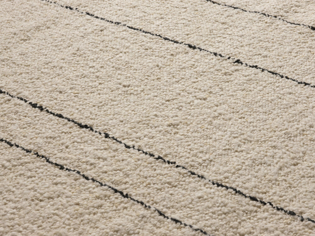 Trace Rug 6' x 9' – Snow/Black – view 4