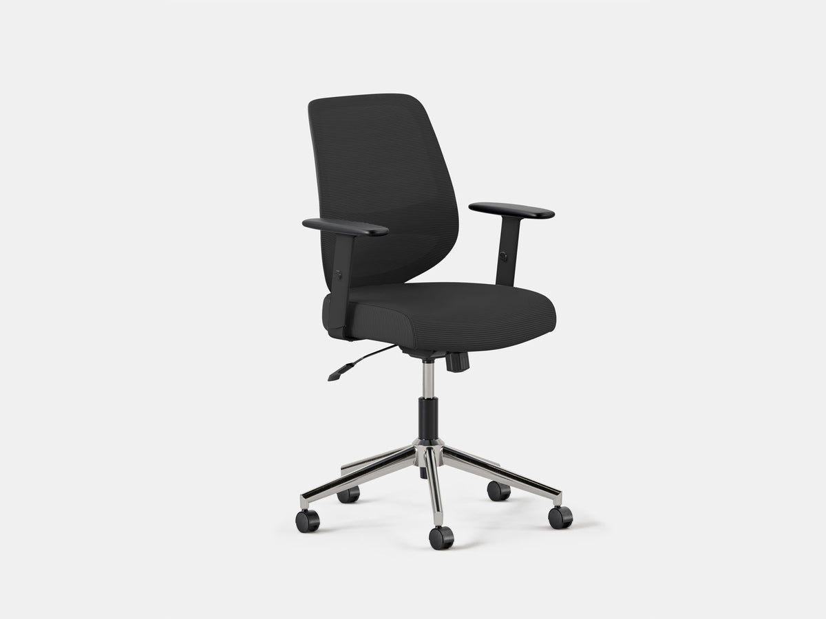 Daily Office Chair – Mesh/Fabric / Black