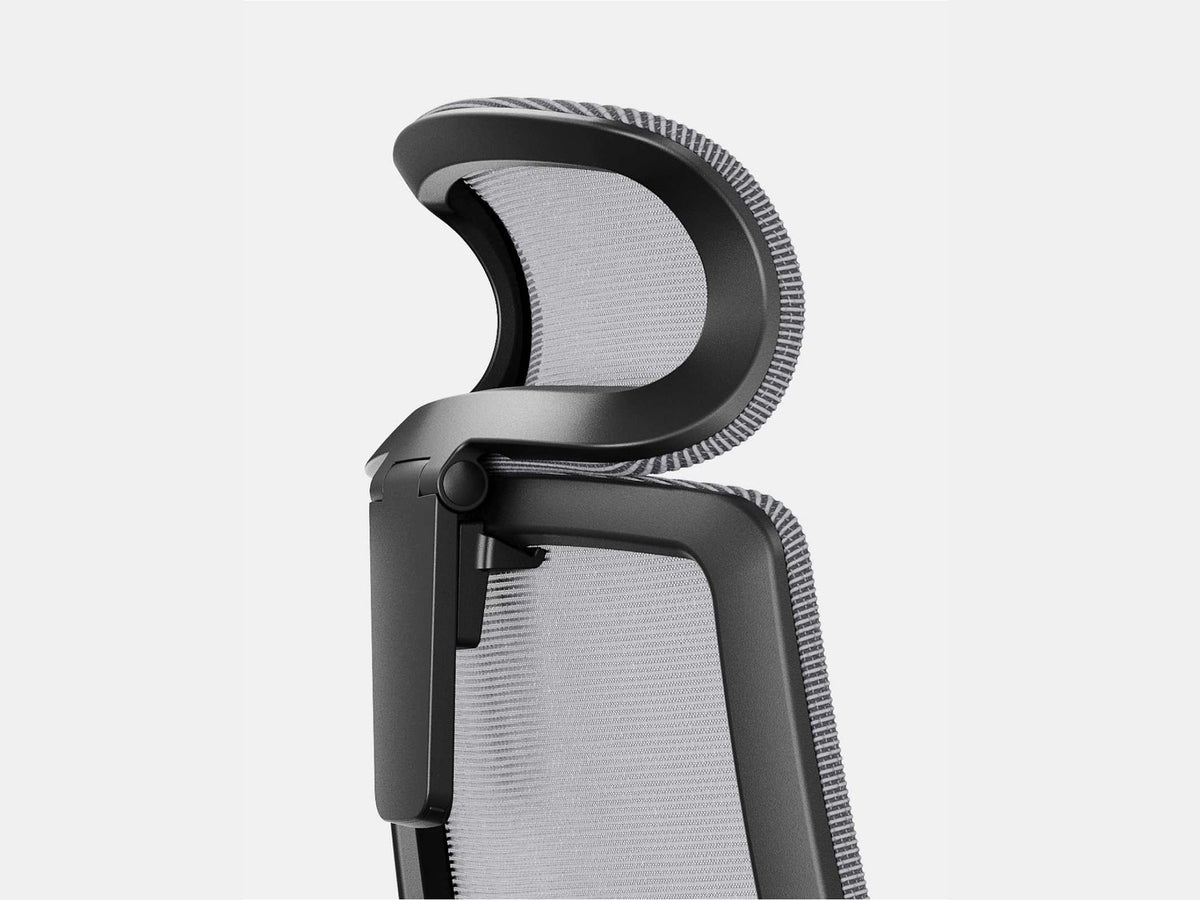 Ergonomic Pro Headrest – Mesh / Boulder